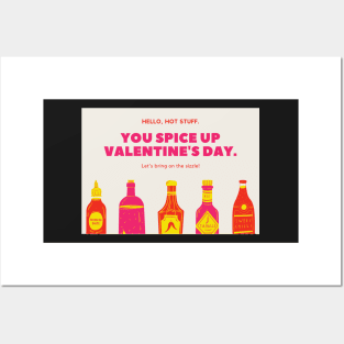 Spicy Valentine's Day - Valentines Day Card Posters and Art